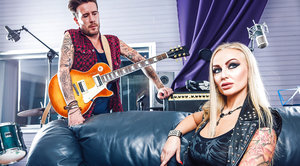 18 year old Bailey Brookes loosing nice natural tits and pink cunt free